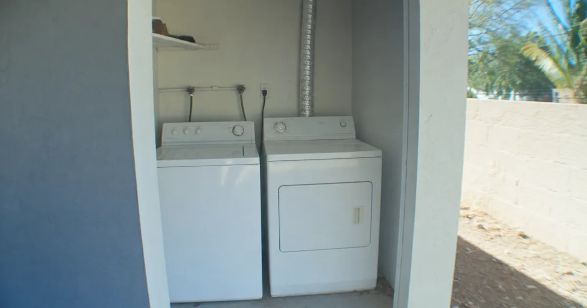 A Home Dryer Pulled Out From The Wall in Citrus Springs, FL